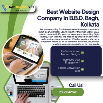 Best Website Design Company In B.B.D. Bagh, Kolkata | Get Digital Viu