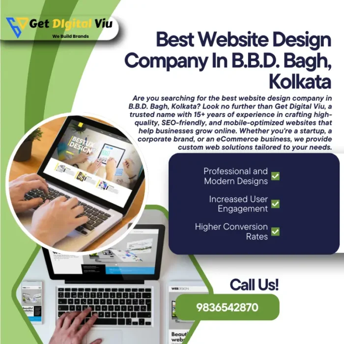 Best Website Design Company In B.B.D. Bagh, Kolkata | Get Digital Viu