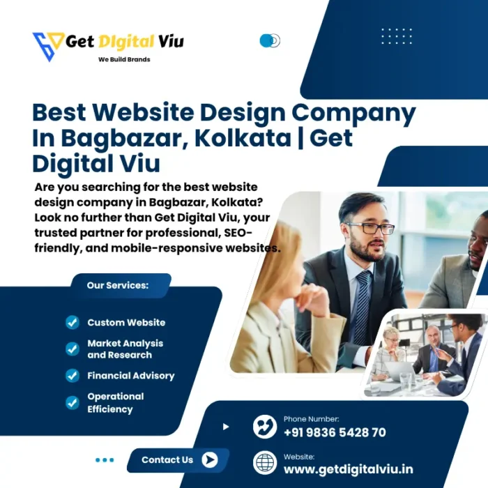 Best Website Design Company In Bagbazar, Kolkata _ Get Digital Viu