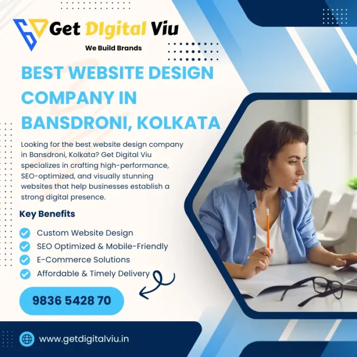 Best Website Design Company In Bansdroni, Kolkata _ Get Digital Viu