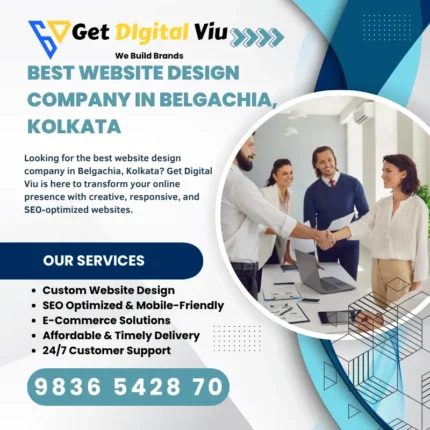 Best Website Design Company In Belgachia, Kolkata _ Get Digital Viu