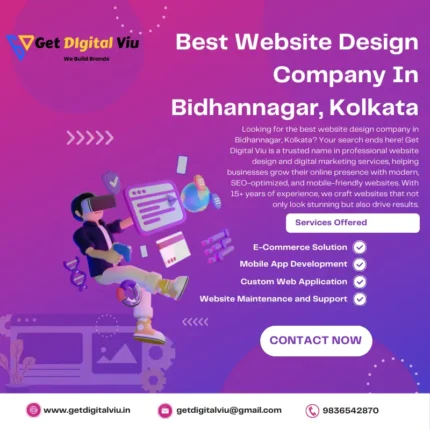 Best Website Design Company In Bidhannagar, Kolkata | Get Digital Viu