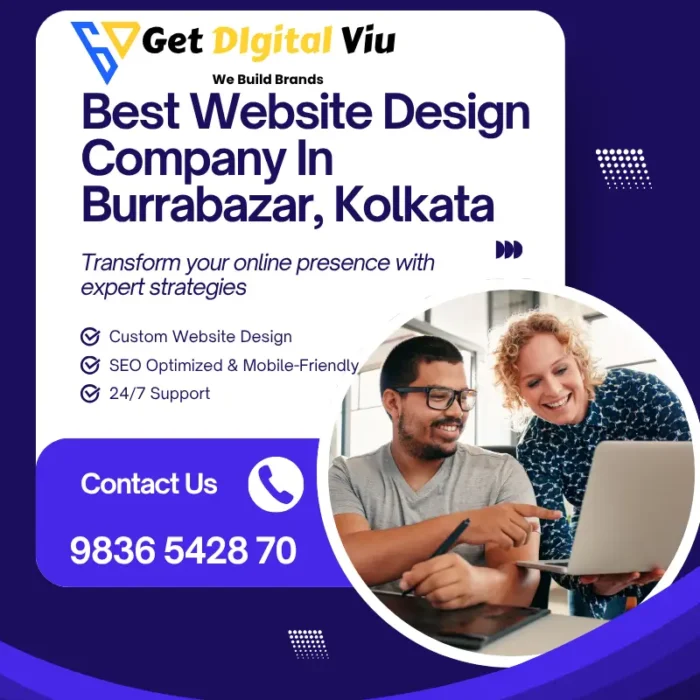 Best Website Design Company In Burrabazar, Kolkata _ Get Digital Viu