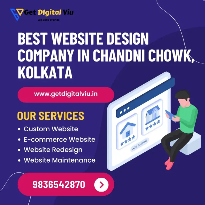 Best Website Design Company In Chandni Chowk, Kolkata | Get Digital Viu