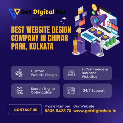 Best Website Design Company In Chinar Park, Kolkata _ Get Digital Viu