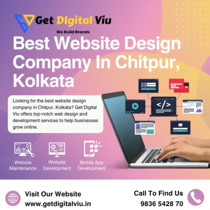 Best Website Design Company In Chitpur, Kolkata _ Get Digital Viu