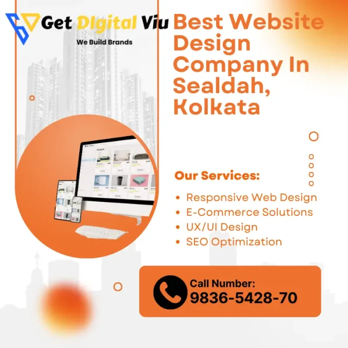 Best Website Design Company In Sealdah, Kolkata | Get Digital Viu