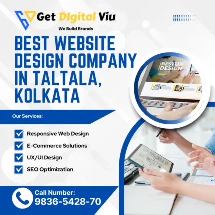 Best Website Design Company In Taltala, Kolkata | Get Digital Viu