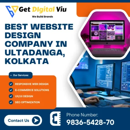 Best Website Design Company In Ultadanga, Kolkata | Get Digital Viu