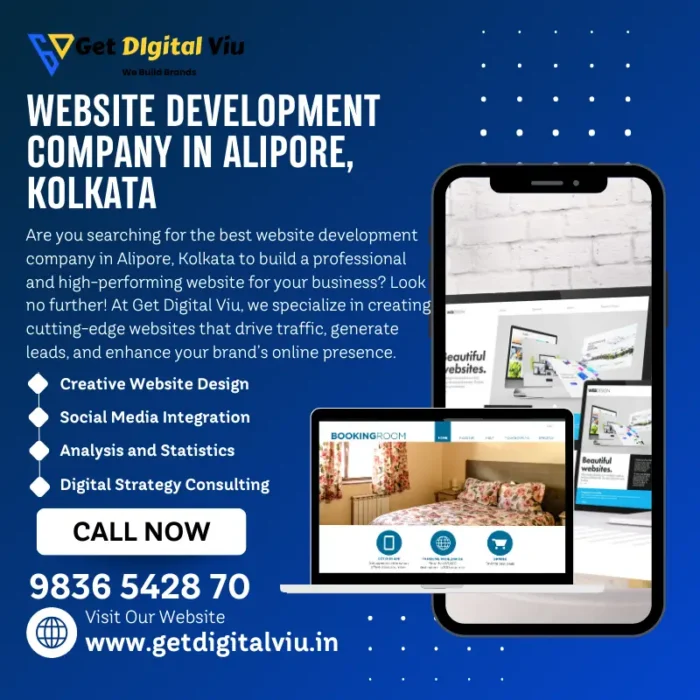 Best Website Development Company in Alipore, Kolkata | Get Digital Viu