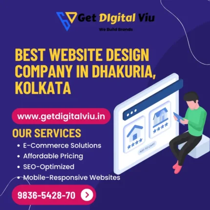 Best Website Design Company In Dhakuria, Kolkata | Get Digital Viu