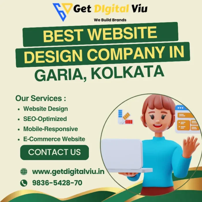 Best Website Design Company In Garia, Kolkata | Get Digital Viu