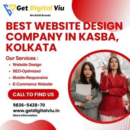 Best Website Design Company In Kasba, Kolkata | Get Digital Viu