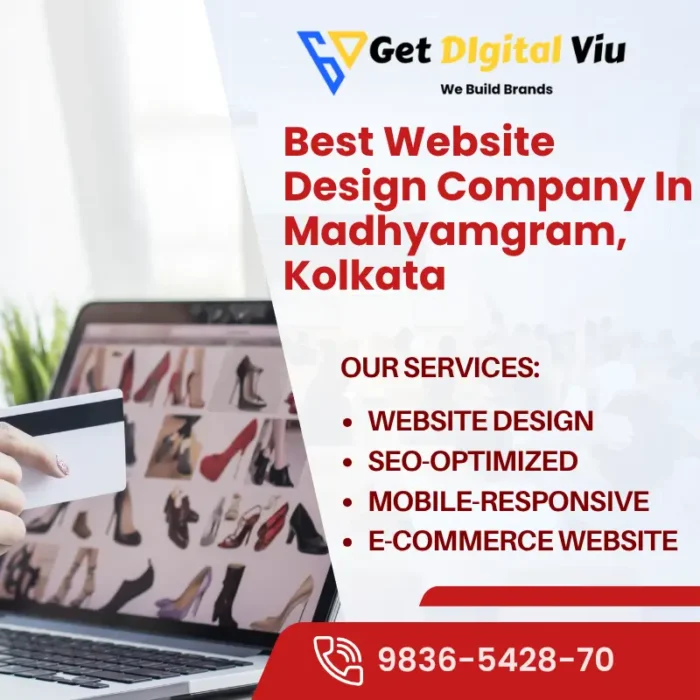 Best Website Design Company In Madhyamgram, Kolkata | Get Digital Viu
