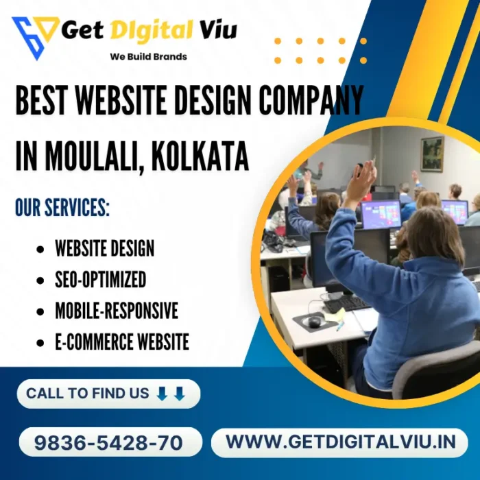 Best Website Design Company In Moulali, Kolkata | Get Digital Viu