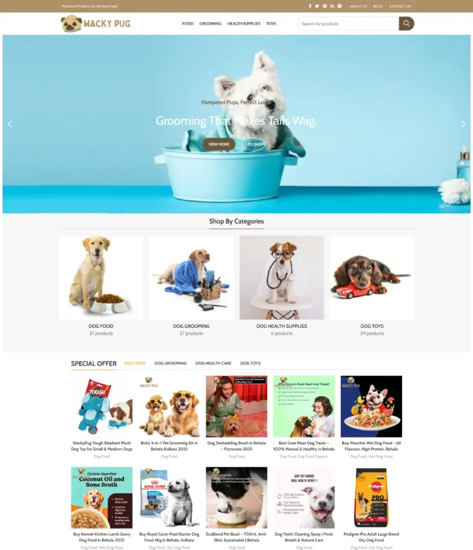 WackyPug.in